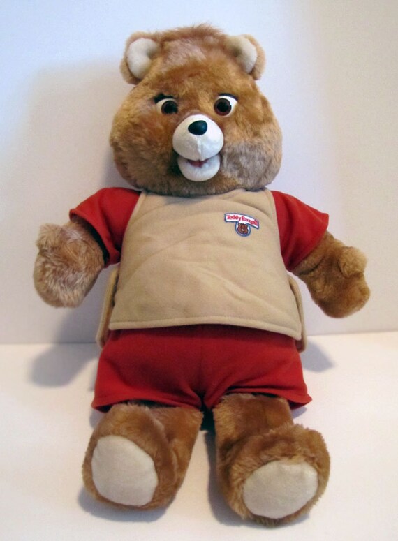 teddy ruxpin bear