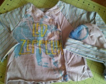 urban outfitters led zeppelin baby tee