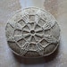 Folk Art, Mixed Media, Crochet Lace Stone, Original, Handmade, Table Decorations, Star, Beige