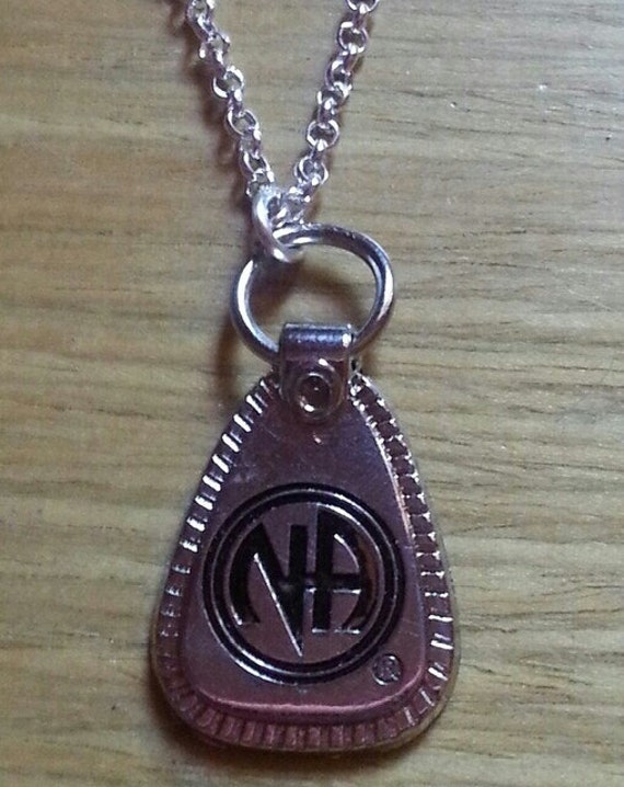 NA Silver Key Tag Recovery Narcotics Anonymous FrEe sHiP
