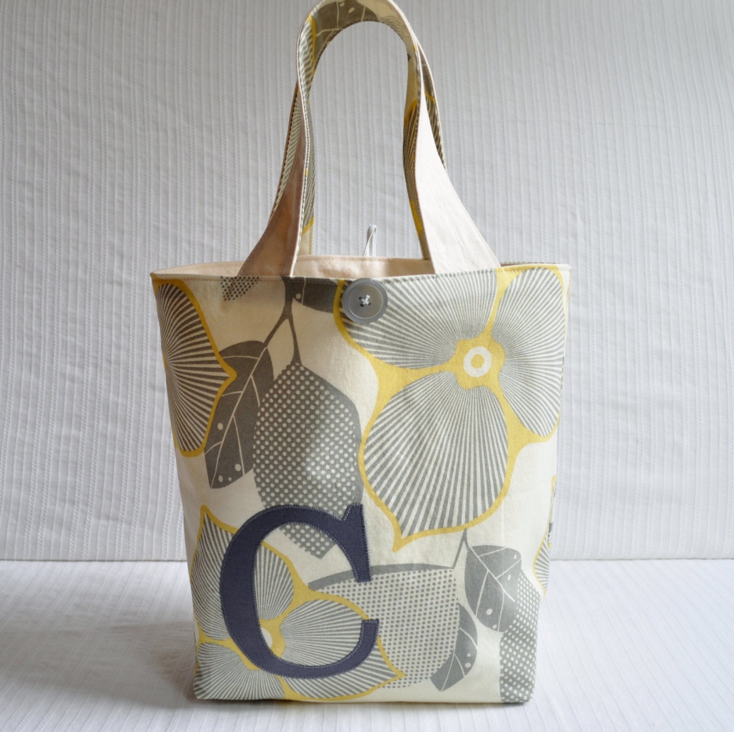 Monogrammed Project Bag Design Your Own Gift Bag by fivetosix