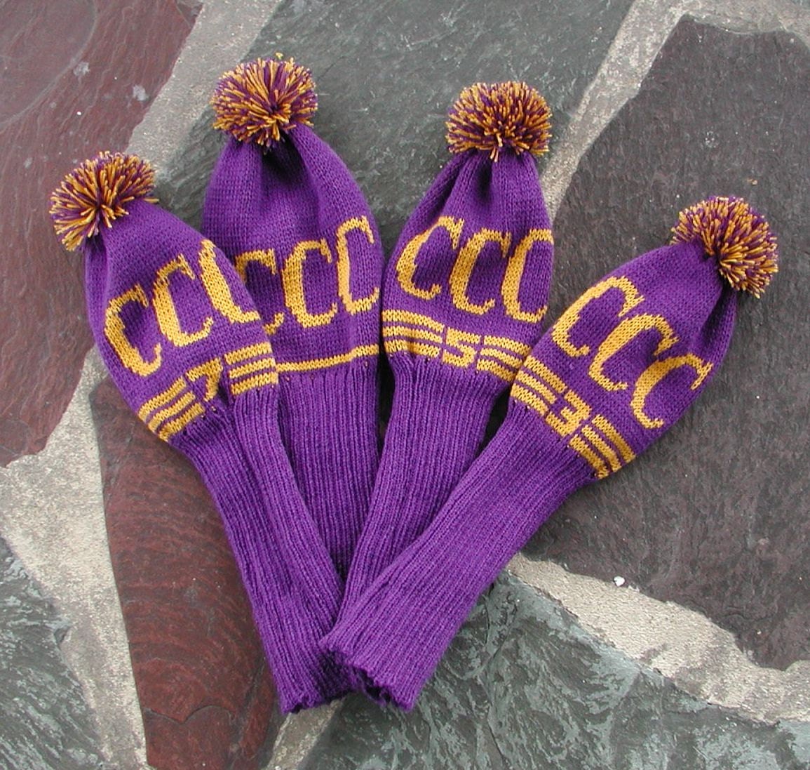 Personalized Golf Club Covers Set of 4