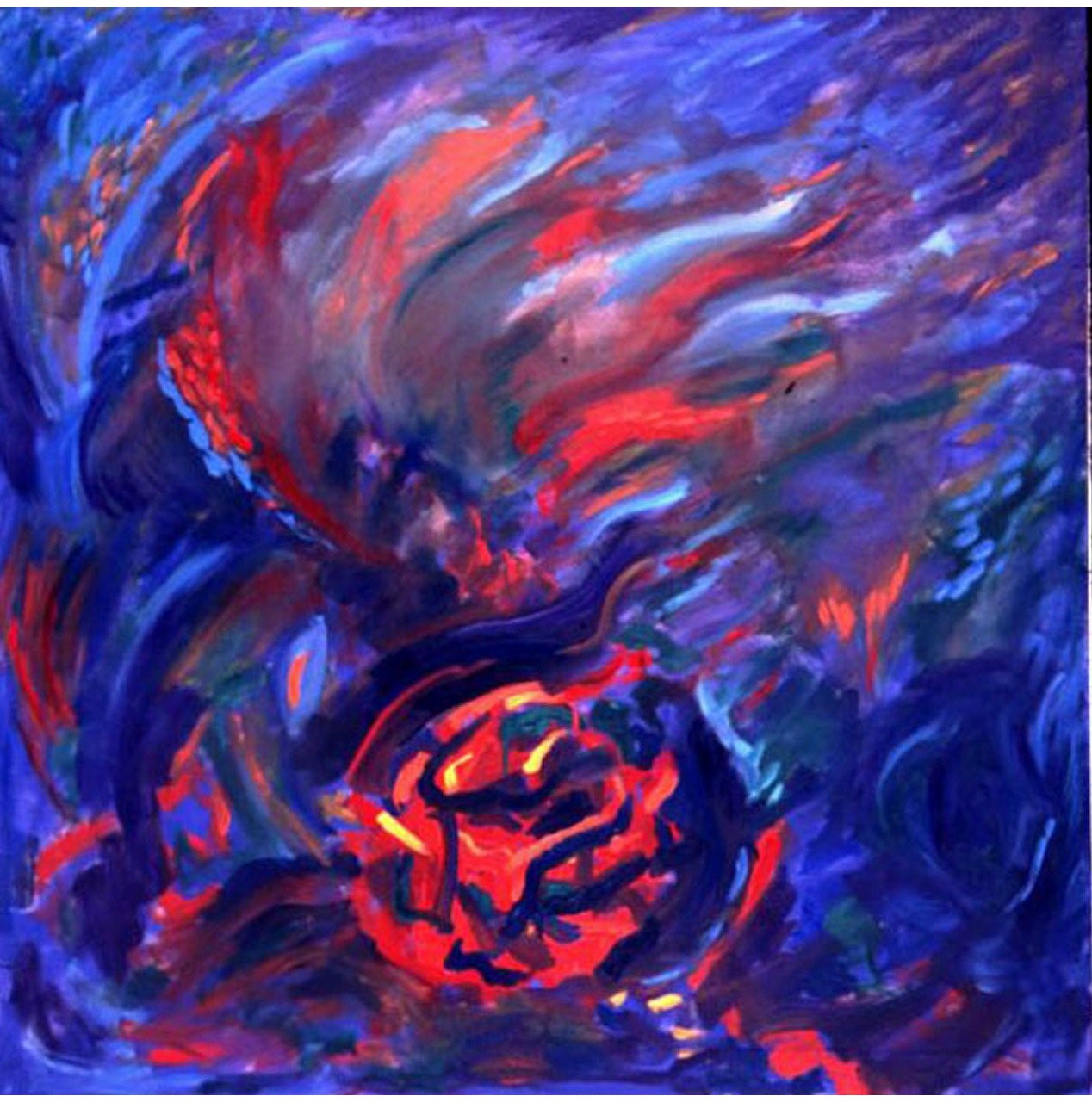 Mixed Emotions an Original Oil Abstract Painting 48 by by Egilpatr