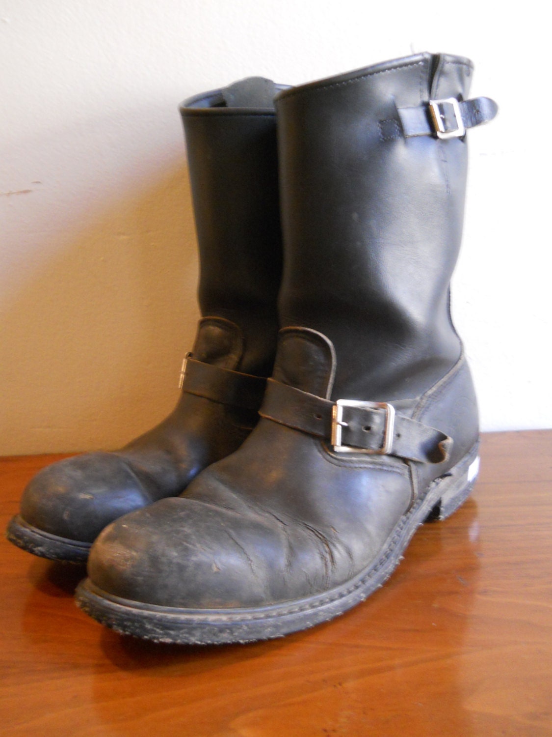 Vintage Brahma Motorcycle Engineer Boots 11 by travisshive on Etsy