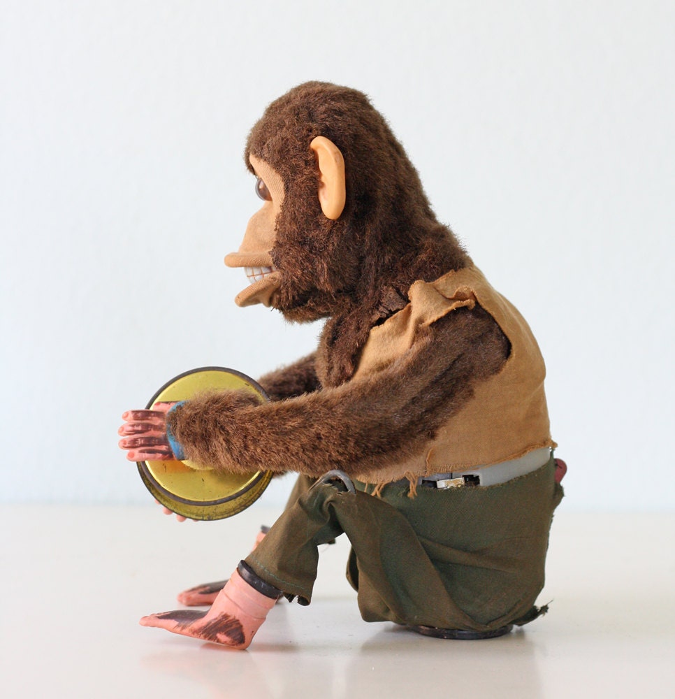 clapping monkey doll