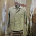 HBT WWII USMC Fatigue Shirt 40s vintage Military Green Herringbone Twill S M