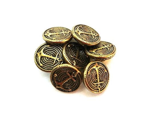 metal vintage buttons