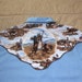 Men's OOAK Blue Western Shirt Piping Pearl Snaps Size Large