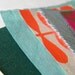 Extra Large Scrap Pack for Collage Scrapbooking Decoupage - 40 Piece Assorted Colored Paper and Bookbinding Cloth