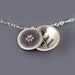 RESERVED for Deb: Paw Print/ Love Walks on Four Paws Necklace