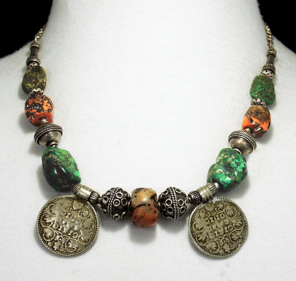 Antique Tibetan Tribal Necklace