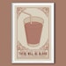 There Will Be Blood 12x18 inches movie poster