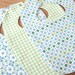 Baby Bibs Set of 3 / Toddler Bibs / Infant bibs / Child bibs / Shower gift / Eco-friendly baby gift