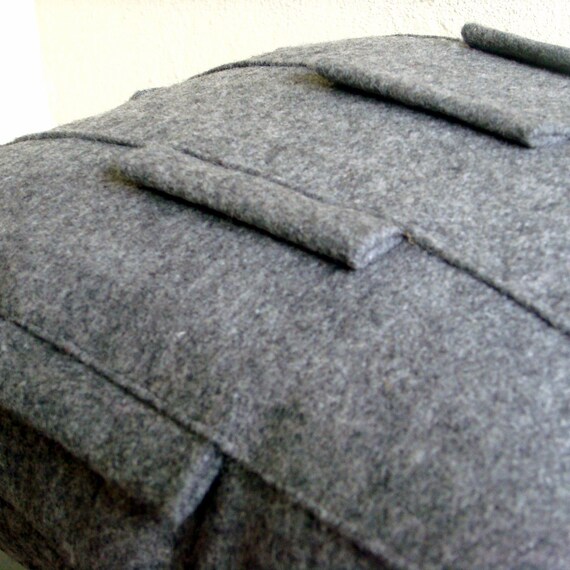 Designer Charcoal Grey Throw Pillows Cover For Couch