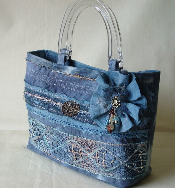 Handmade Vintage Handbag & Corsage by Jill Amanda Kennedy