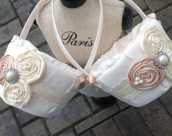 Luna Flower Girl Basket