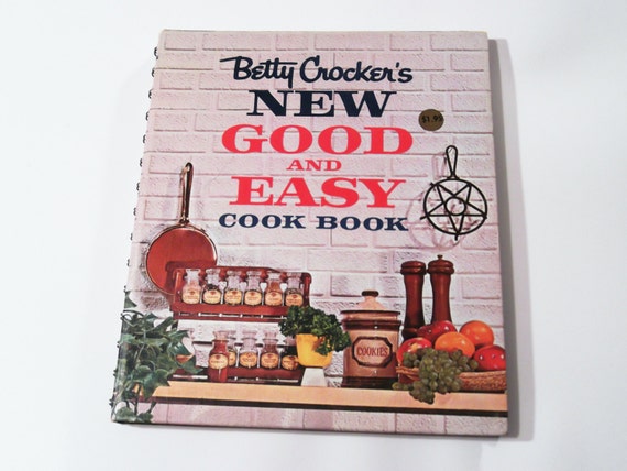 Items similar to Vintage Betty Crocker New Good and Easy ...