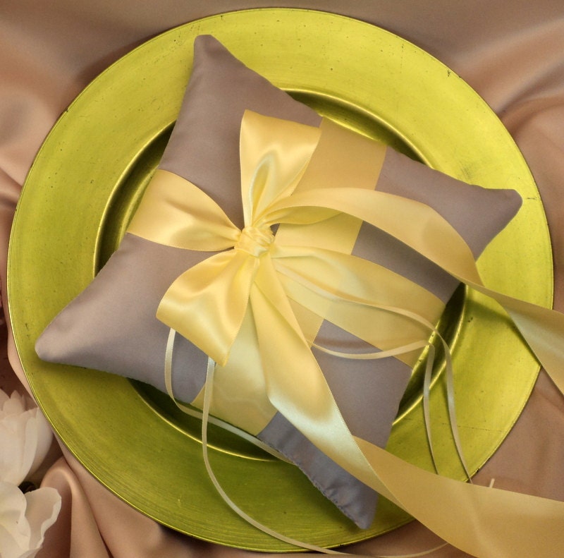 Romantic Satin Ring Bearer PillowYou Choose the