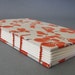 Tall Skinny Journal, Flowers in Orange, Ready To Ship