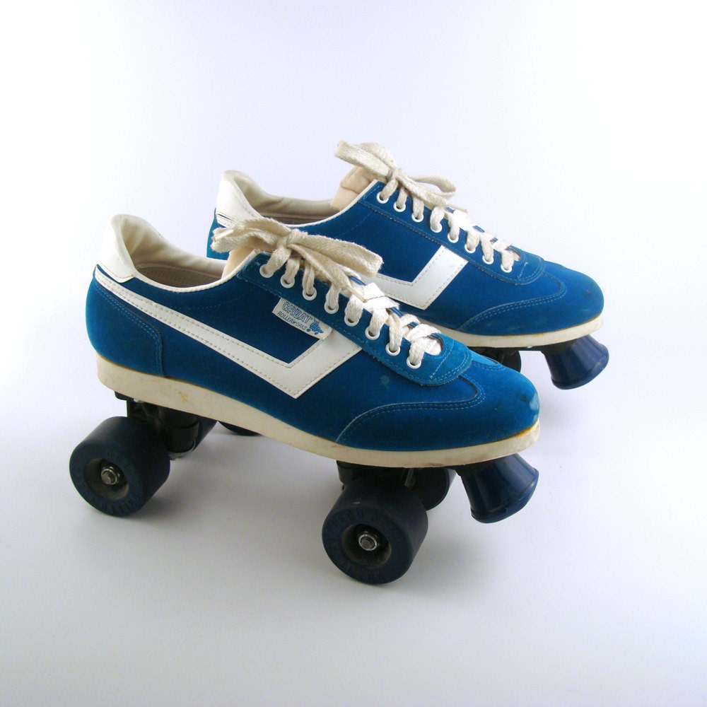 Sneaker Roller Skates Vintage 1970s Men's size 11