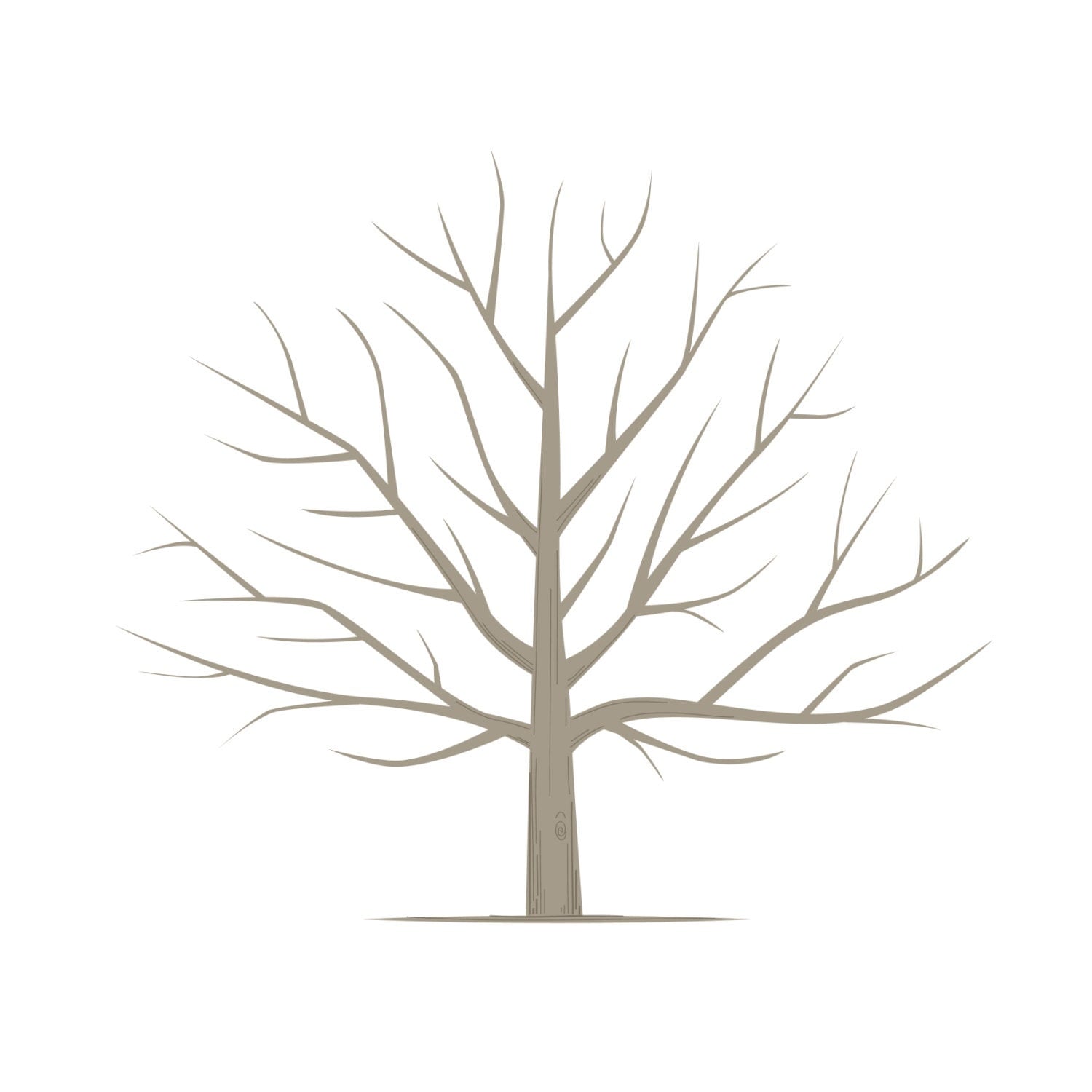 diy-fingerprint-tree-poster-instant-download-square