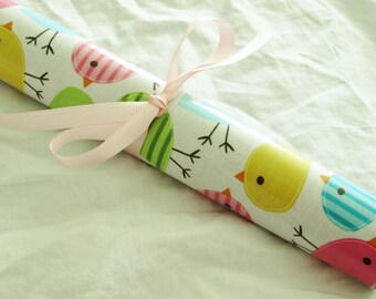 Pocket-size Travel Chalkboard mat mini party favor birds educational travel toy for girls