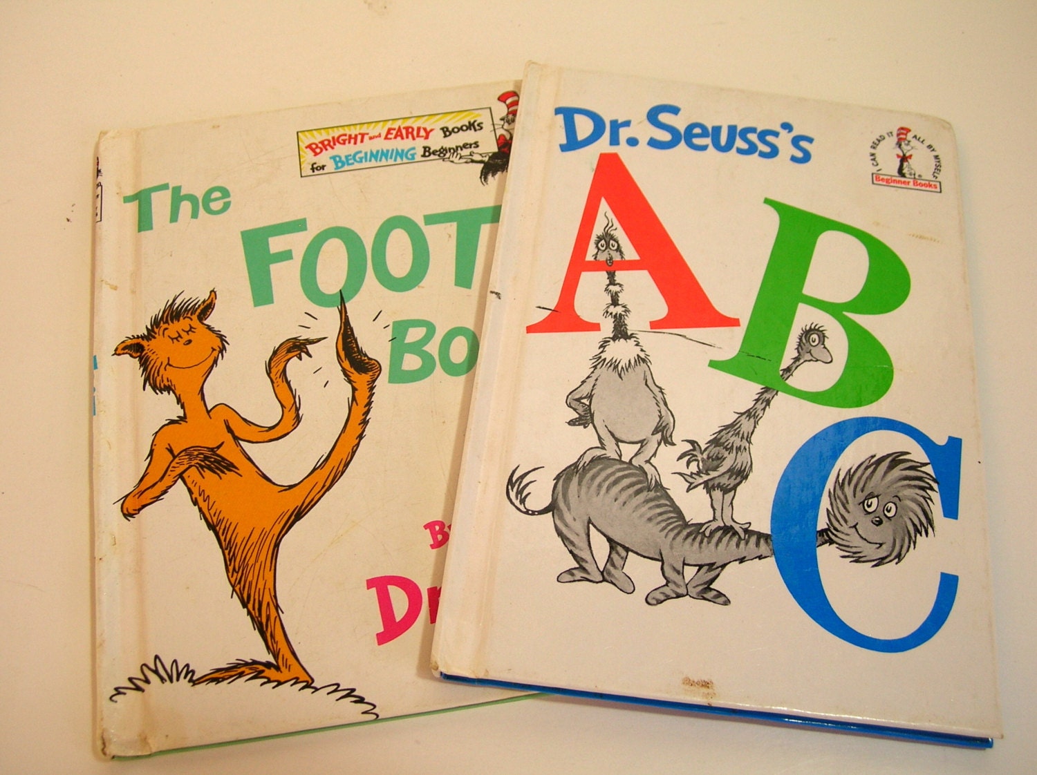 Dr. Seuss Books The Foot Book And A B C's By BountifulBooks