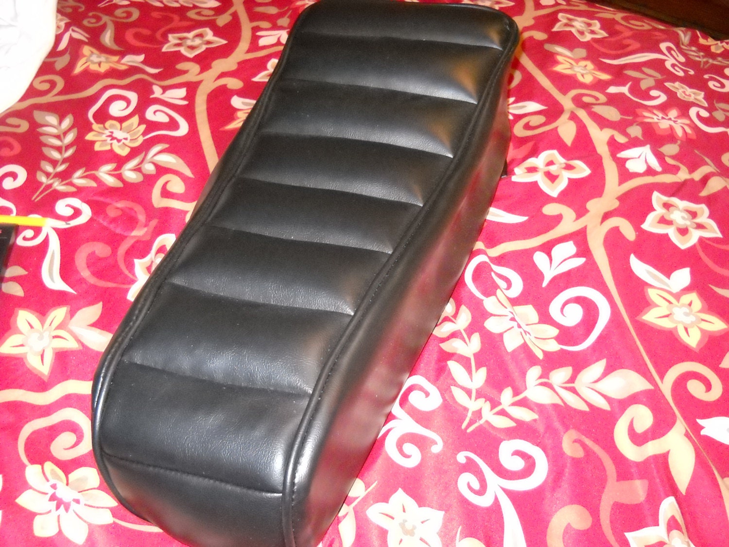 Mini Bike Seat Upholstery Black Tuck N Roll