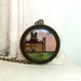 Downton Abbey Necklace - Original Hand Painted Necklace, One of a Kind, OOAK