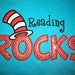 reading rocks t shirt