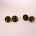 Vintage Button Cuff Links