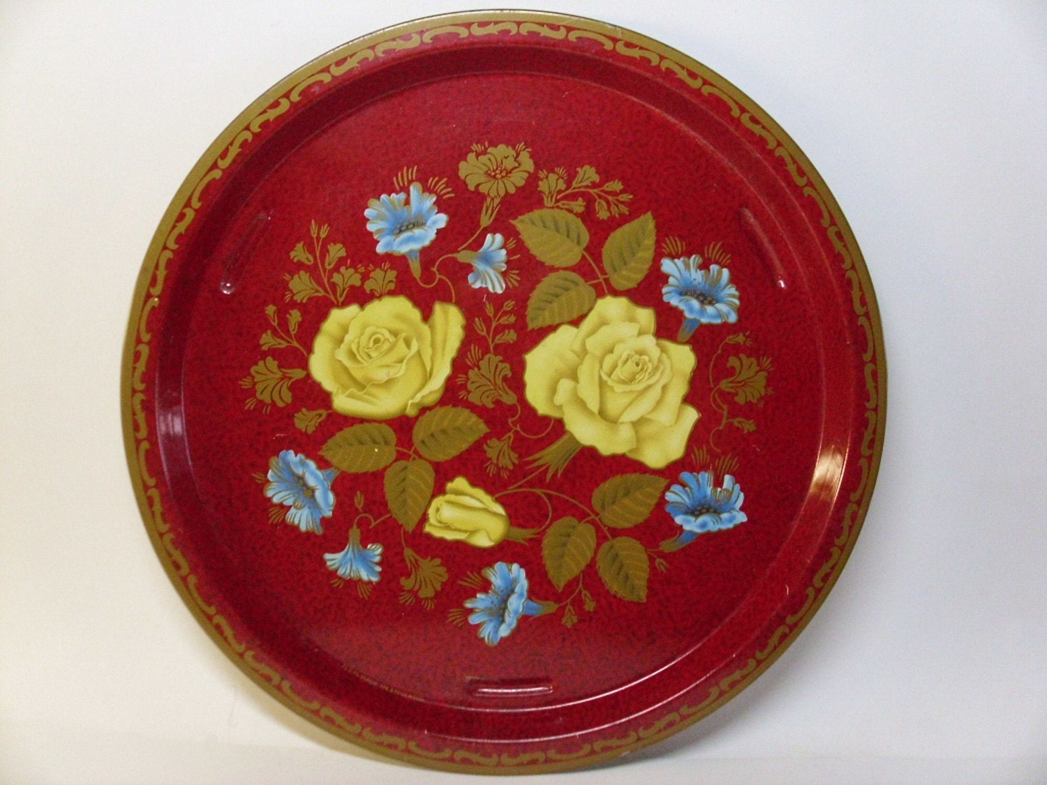 Vintage Enamel Tray Made In England Haute Juice