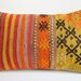 Sukan / Handwoven Vintage Turkish Kilim Pillow Cover, Decorative Pillows, Accent Pillow, Throw Pillow, Lumbar Pillow Cover