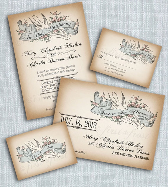 Old Style Invitation 2