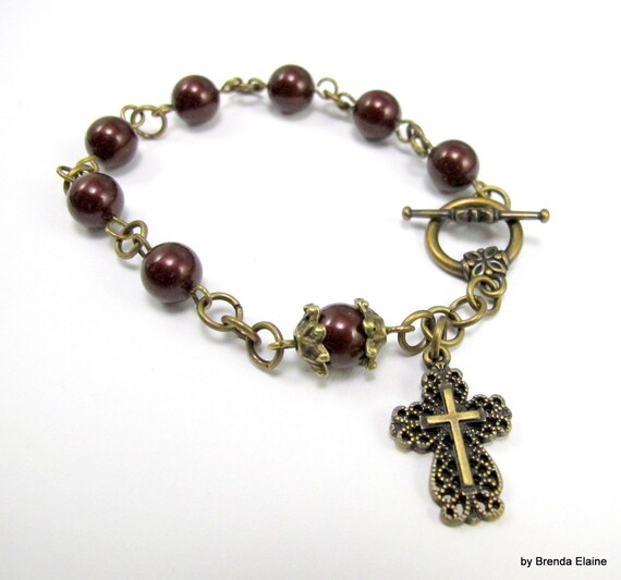 anglican prayer bead bracelet
