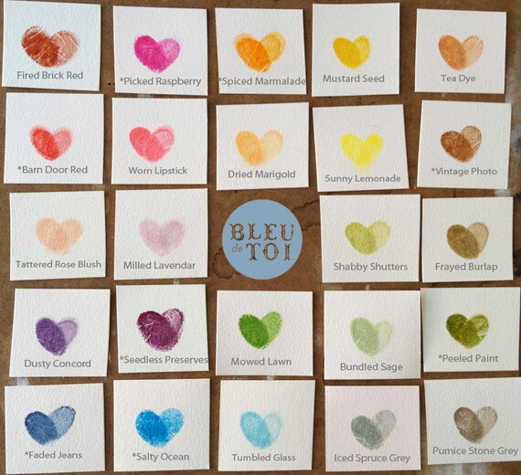 Ink Pads for Fingerprint Guest Book Tree Dye Based Ink Rich