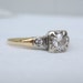 RESERVED. Vintage Old European Cut Diamond Engagement Ring. Addy on Etsy.