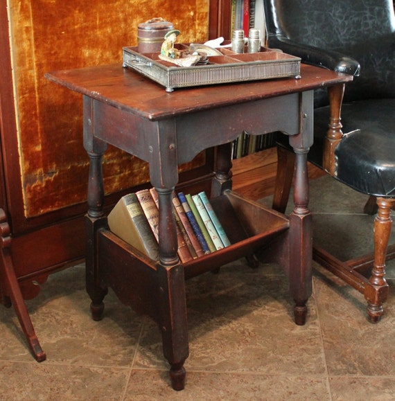 Vintage Stickley Cherry Valley Book Stand End Table