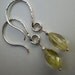 AAA Lemon Quartz, Sterling Silver Earrings-Leto
