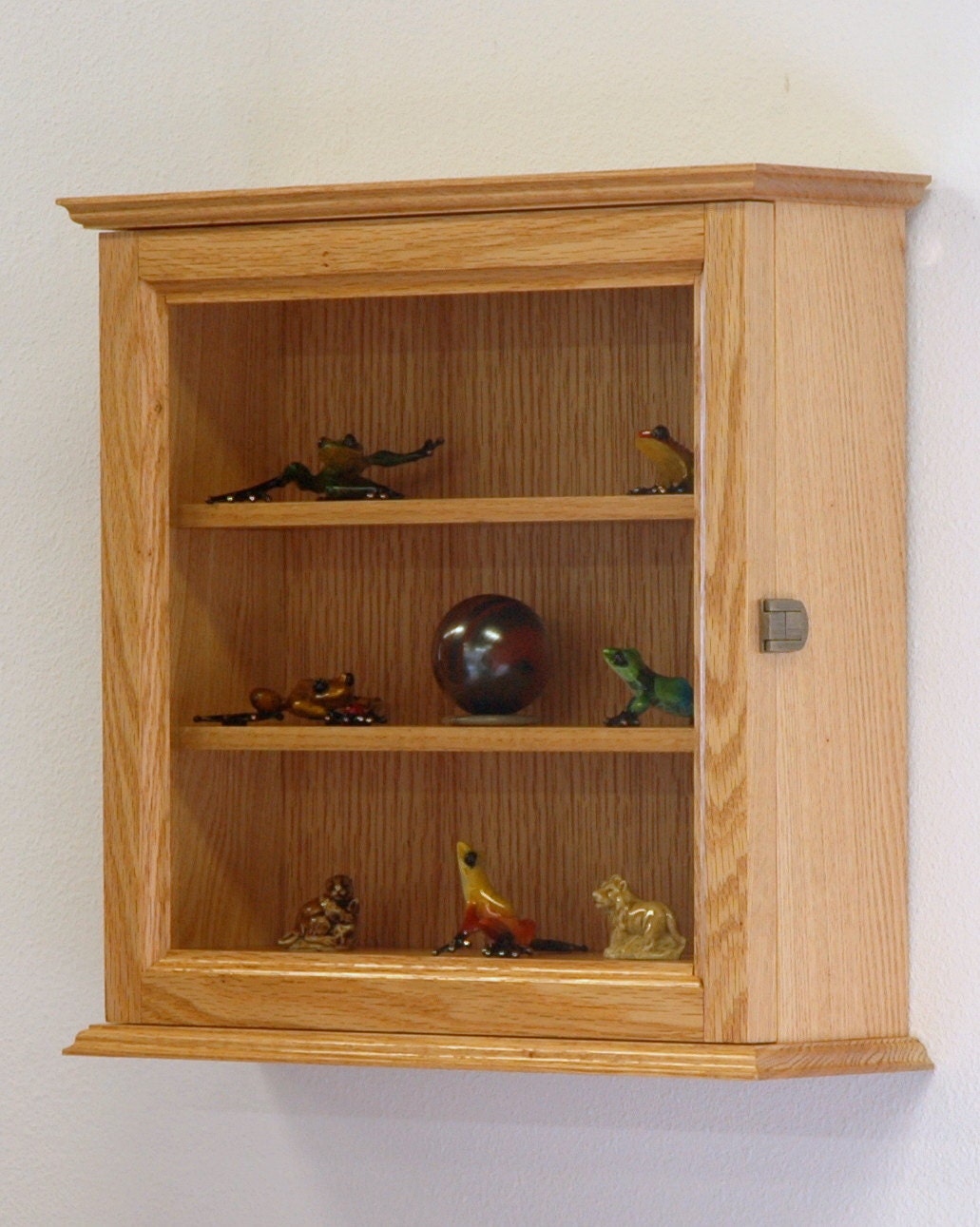 Curio Display Wall Cabinet