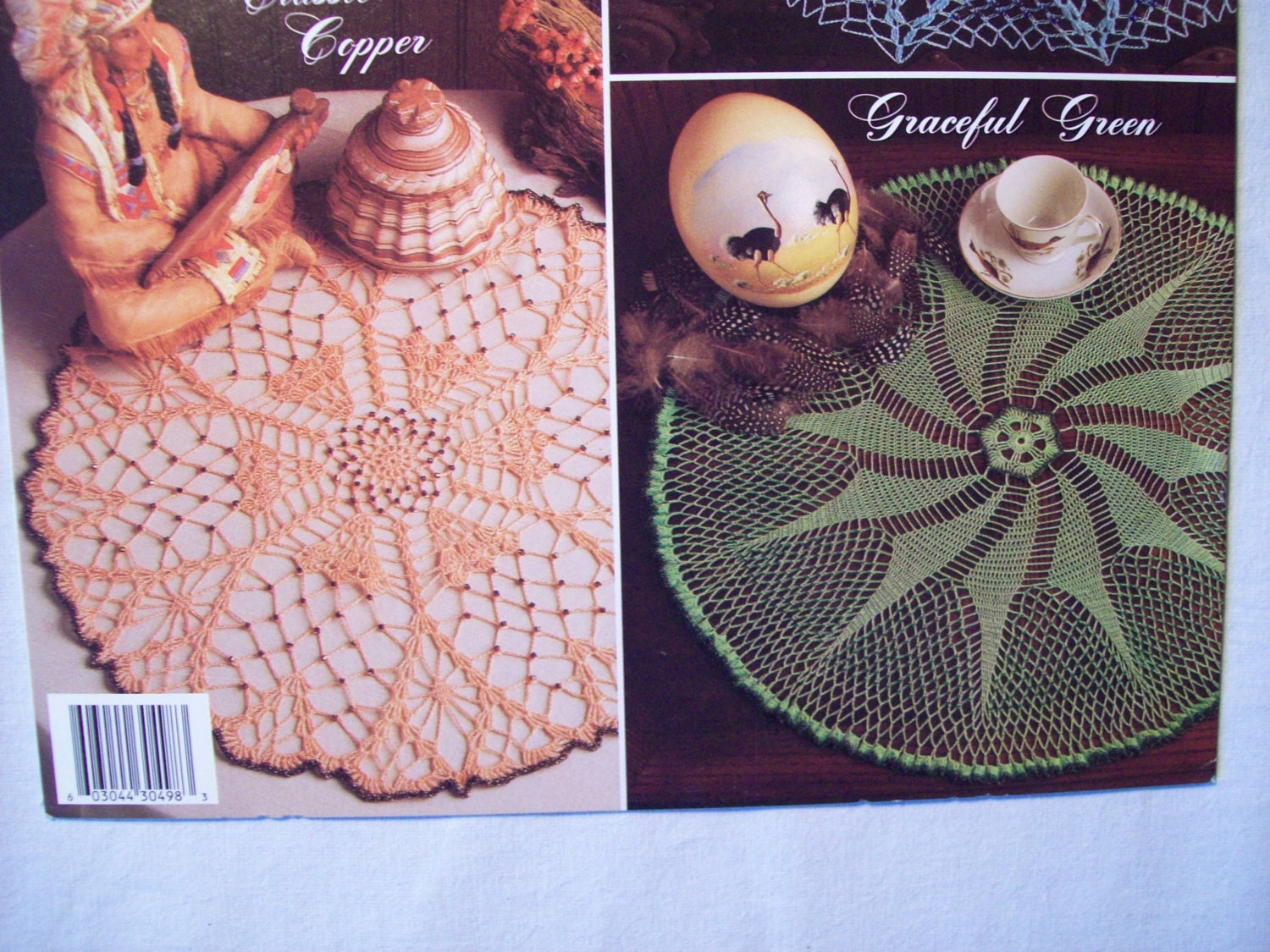 Crochet Beaded Doily Patterns Crochet Beadazzling Doilies
