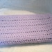 Handmade Lavender Baby Afghan, blanket throw crib cover home decor infant children victorian cottage chic new baby shower steampunk