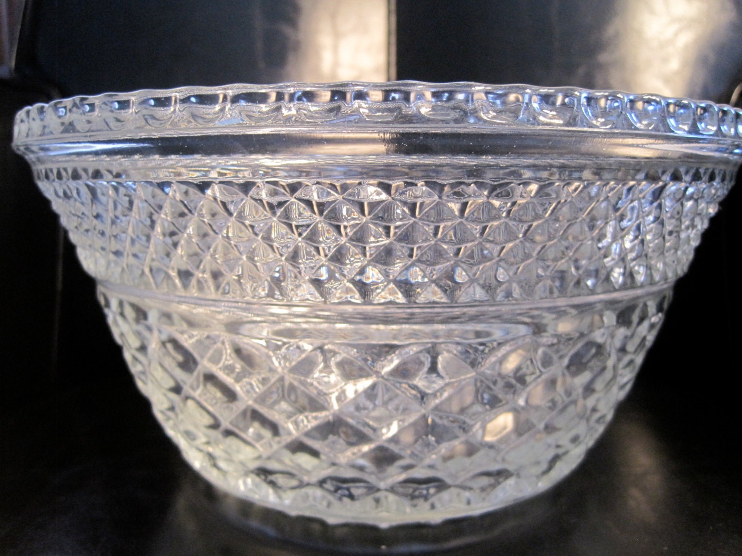 Hocking Glass Early American Prescut Bowl