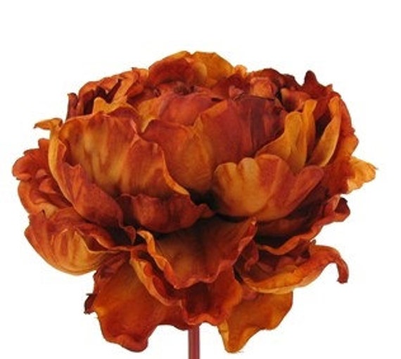 Items similar to Silk Flowers One Huge Boutique Quality Peony in