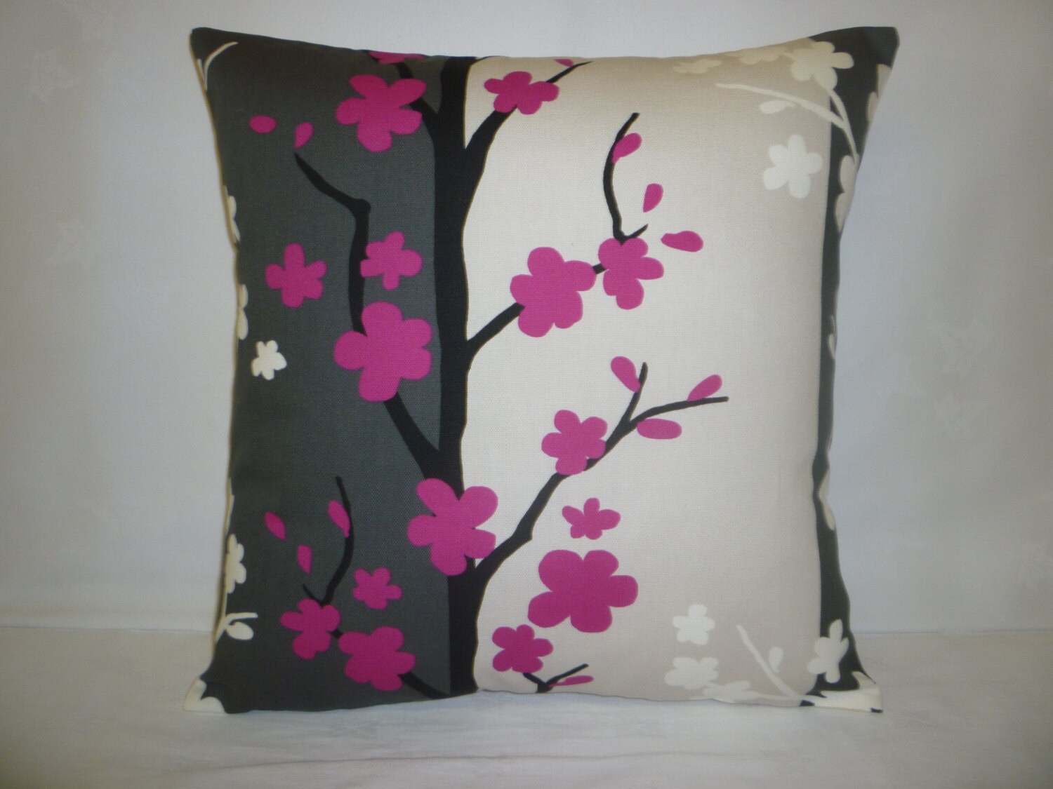 Pillow Color choices Fuschia Pink Designer Cushion Cover Throw