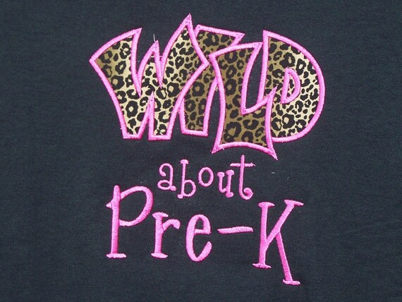 team pre k shirts