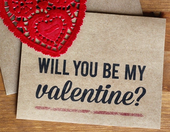 Will you be my valentine 2015