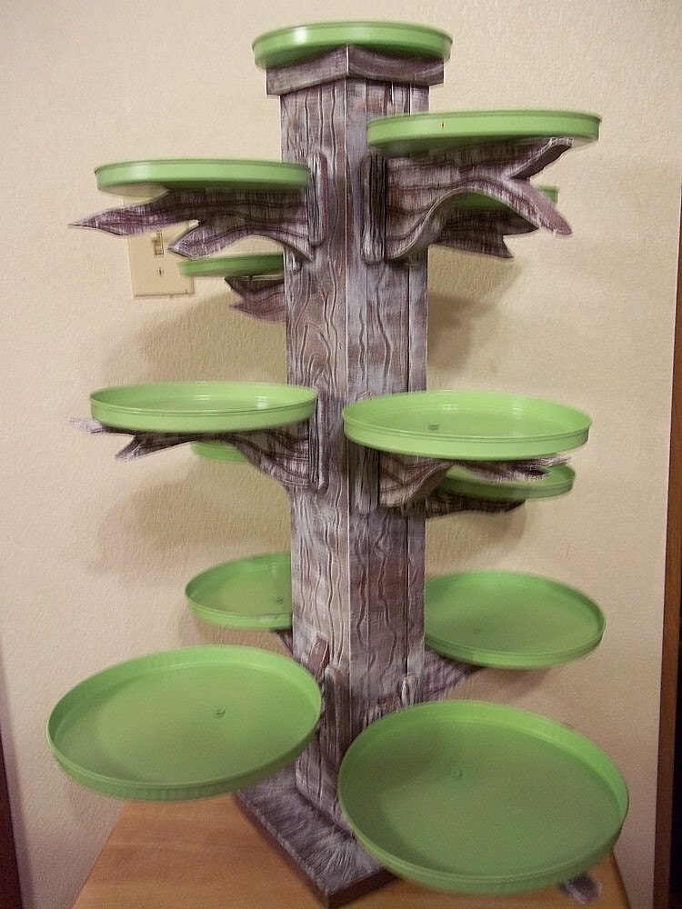 Custom cupcake tree stand server holds 200 cupcakes