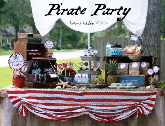  DIY Pirate PARTY PACK