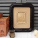 Antique French Gesso & Wooden Frame, Black c1800